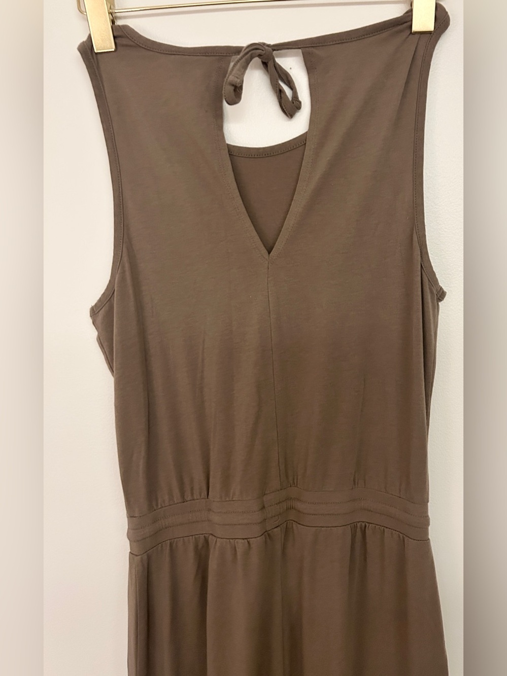 LOLE Comfy Casual Cotton Jumpsuit with Adjustable Drawstring Waist • Size Small